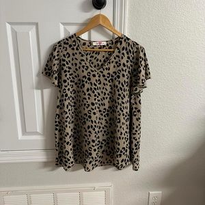 Buddy Love Flutter Sleeve Top